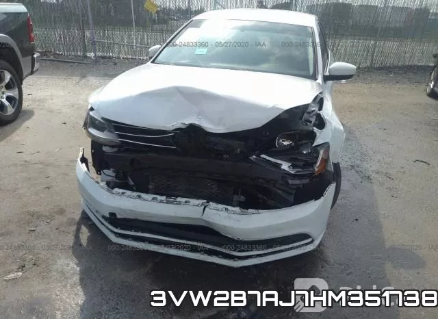 3VW2B7AJ7HM351738 фото 7