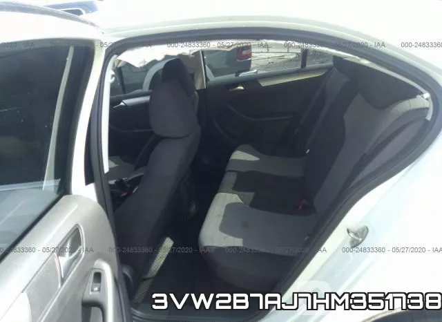 3VW2B7AJ7HM351738 фото 9