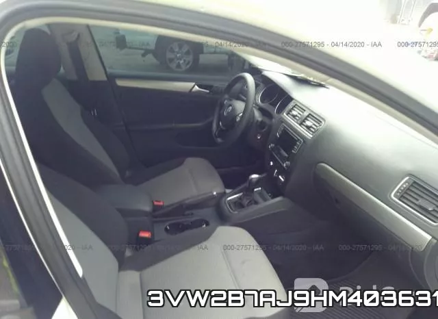 3VW2B7AJ9HM403631 фото 6