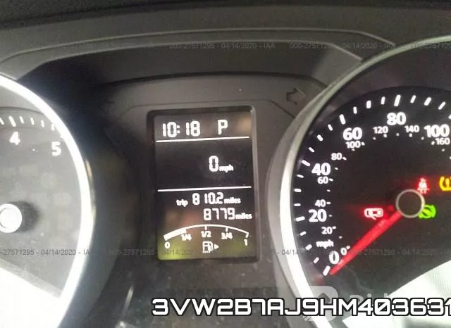 3VW2B7AJ9HM403631 фото 8