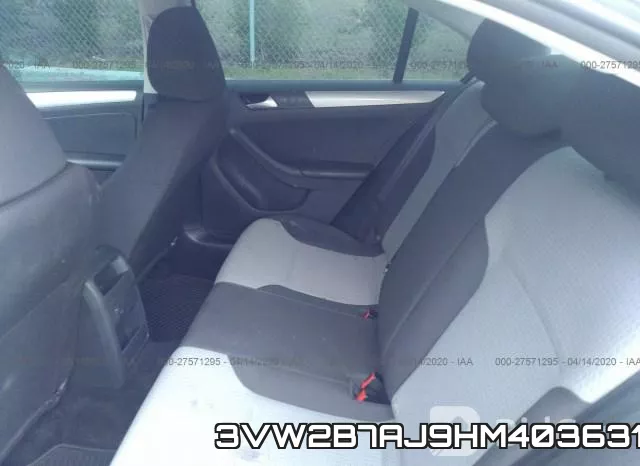 3VW2B7AJ9HM403631 фото 9