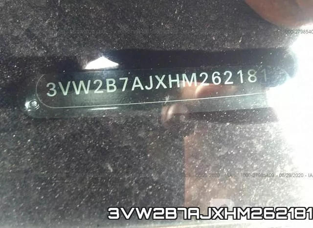 3VW2B7AJXHM262181 фото 10