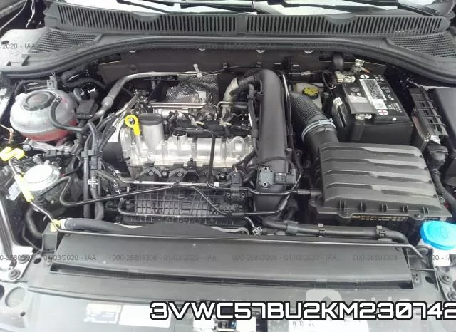 3VWC57BU2KM230742 фото 2