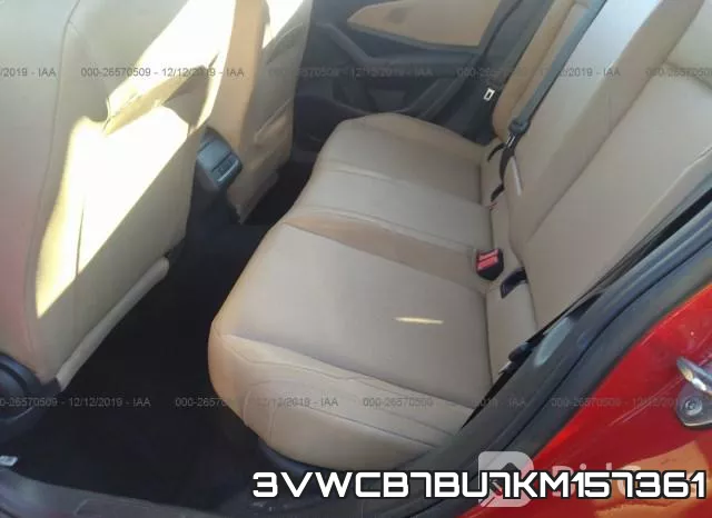3VWCB7BU7KM157361 фото 9