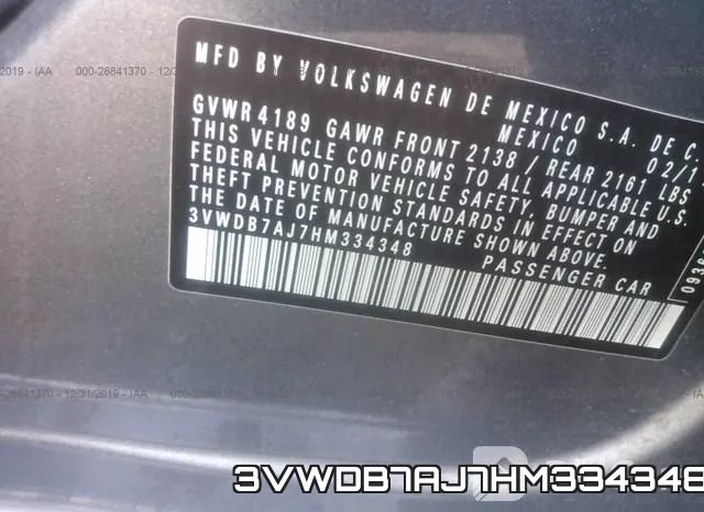 3VWDB7AJ7HM334348 фото 10
