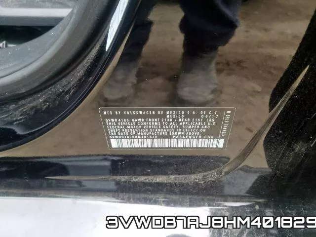 3VWDB7AJ8HM401829 фото 2