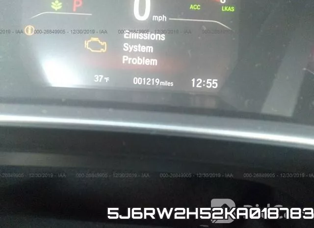 5J6RW2H52KA018783 фото 8