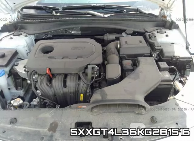 5XXGT4L36KG281516 фото 2
