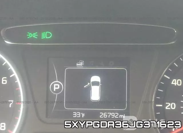 5XYPGDA36JG371623 фото 8