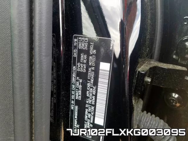 7JR102FLXKG003095 фото 2