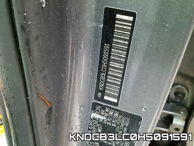 KNDCB3LC0H5091591 фото 2