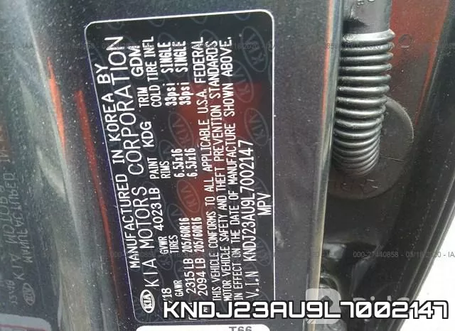 KNDJ23AU9L7002147 фото 10