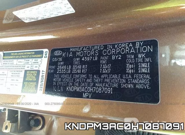 KNDPM3AC0H7087091 фото 10