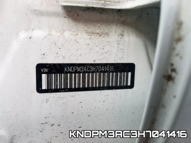 KNDPM3AC3H7041416 фото 2