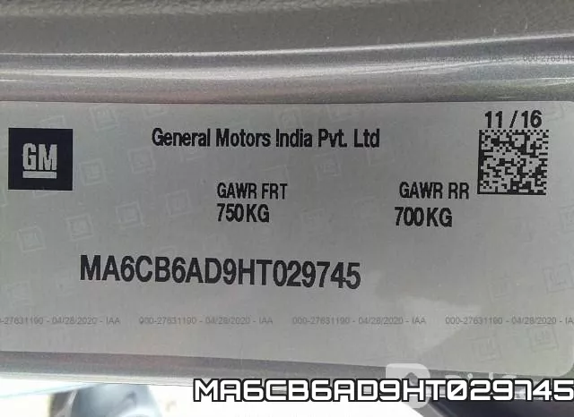 MA6CB6AD9HT029745 фото 10
