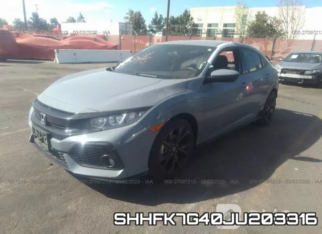 SHHFK7G40JU203316 фото 3