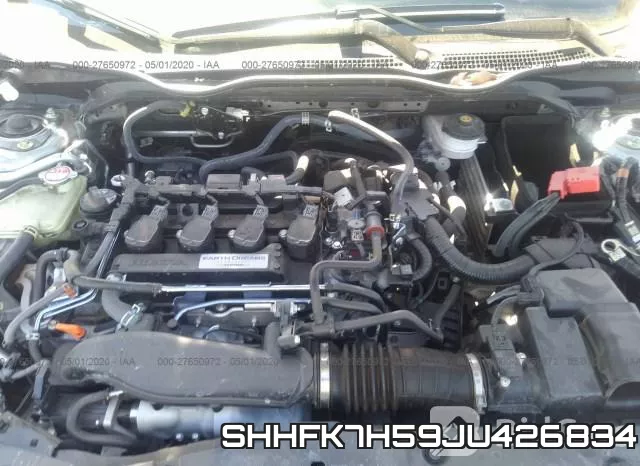 SHHFK7H59JU426834 фото 2