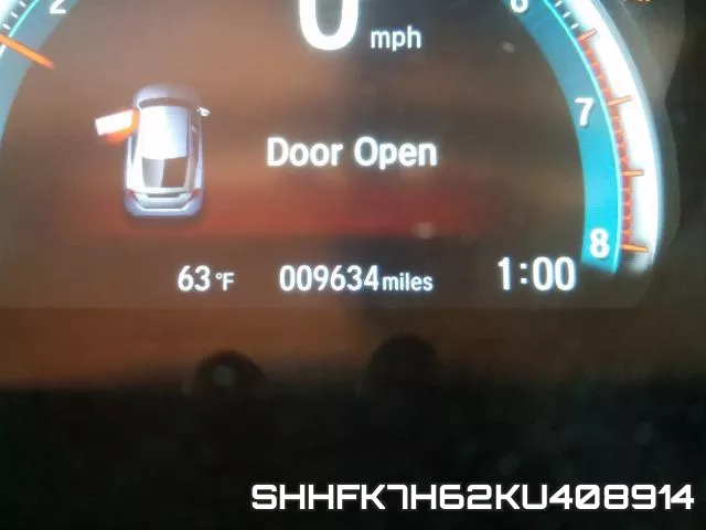 SHHFK7H62KU408914 фото 9