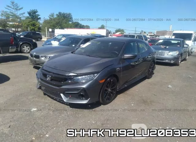 SHHFK7H92LU208353 фото 3