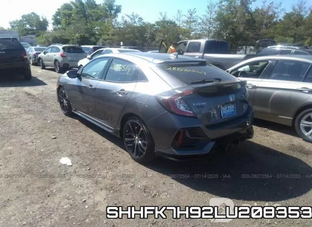 SHHFK7H92LU208353 фото 4