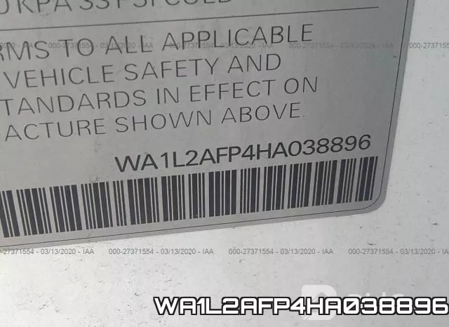 WA1L2AFP4HA038896 фото 10
