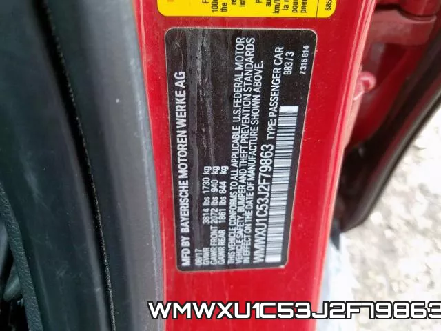 WMWXU1C53J2F79863 фото 2