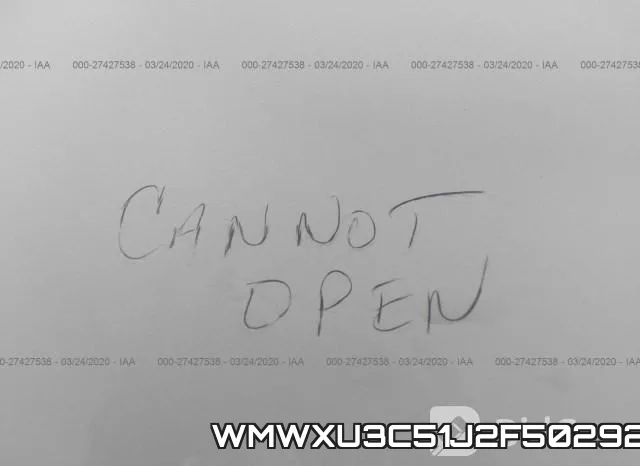 WMWXU3C51J2F50292 фото 2