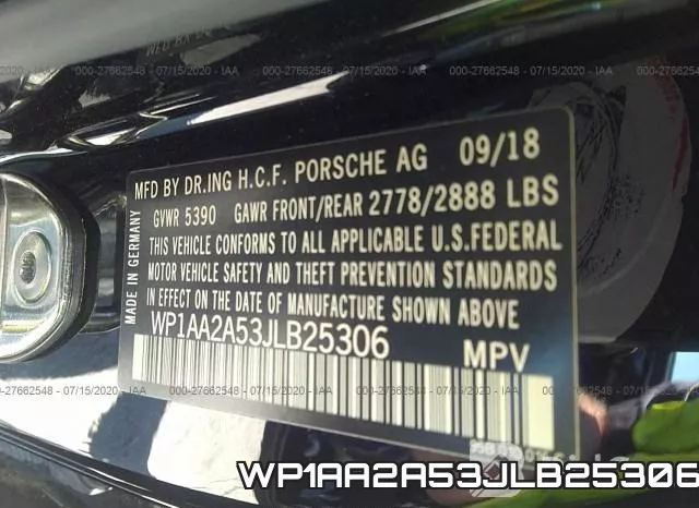 WP1AA2A53JLB25306 фото 10