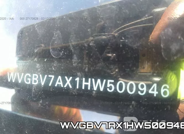 WVGBV7AX1HW500946 фото 10