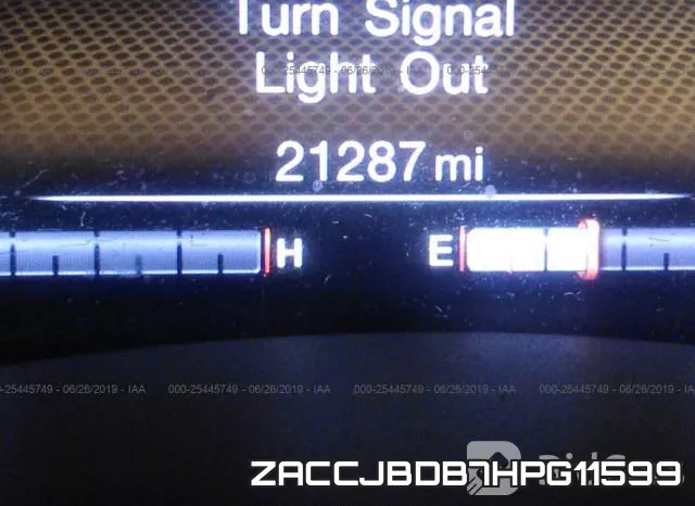 ZACCJBDB7HPG11599 фото 8