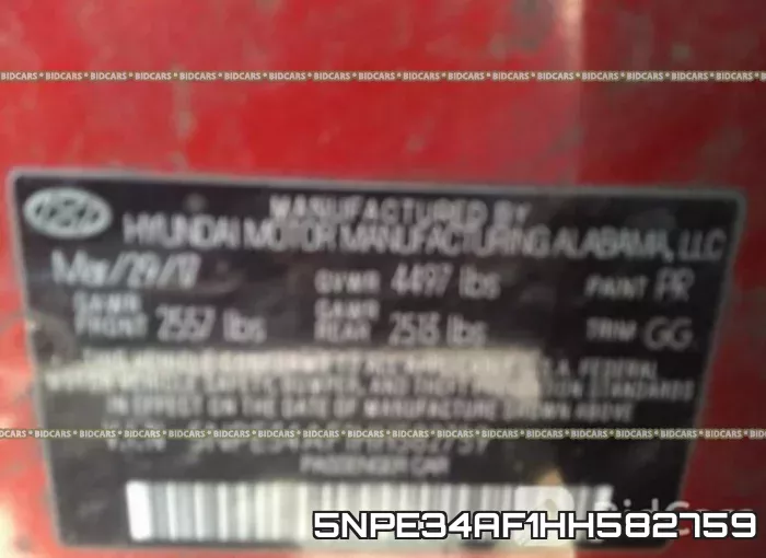 5NPE34AF1HH582759 фото 10