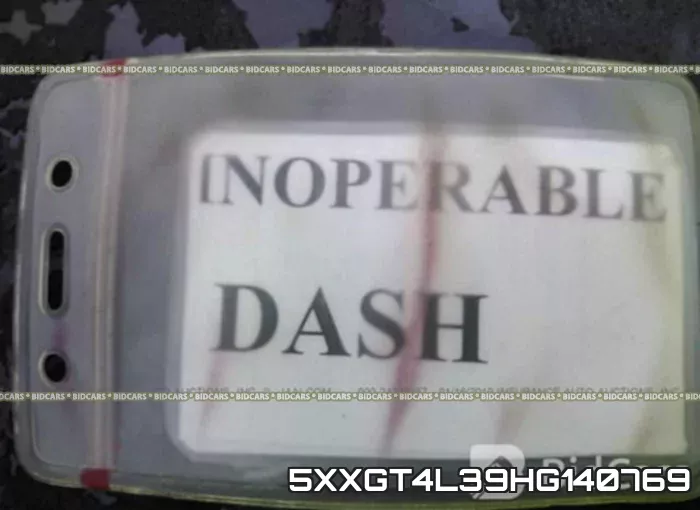5XXGT4L39HG140769 фото 8