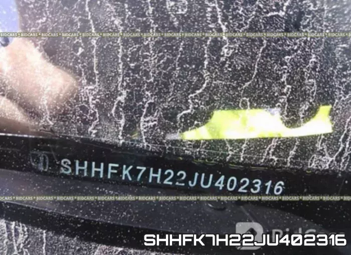 SHHFK7H22JU402316 фото 10
