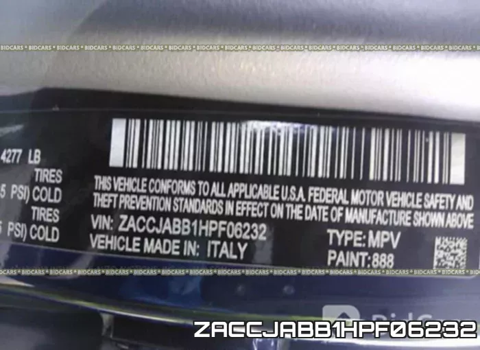 ZACCJABB1HPF06232 фото 10