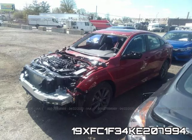 19XFC1F34KE207994 фото 3