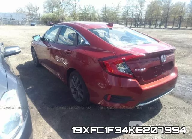 19XFC1F34KE207994 фото 4