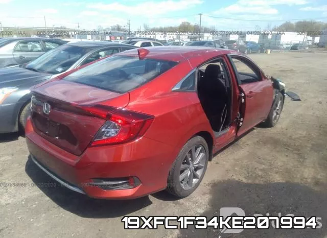19XFC1F34KE207994 фото 5