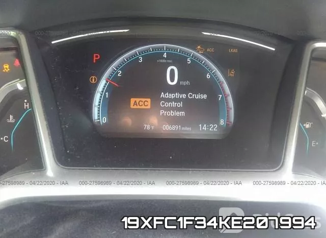 19XFC1F34KE207994 фото 8