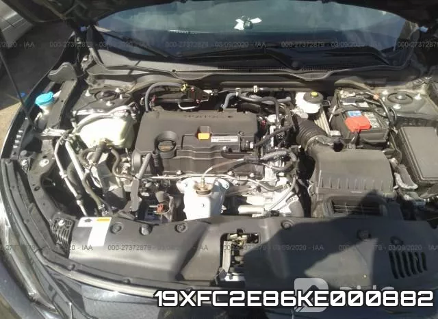 19XFC2E86KE000882 фото 2