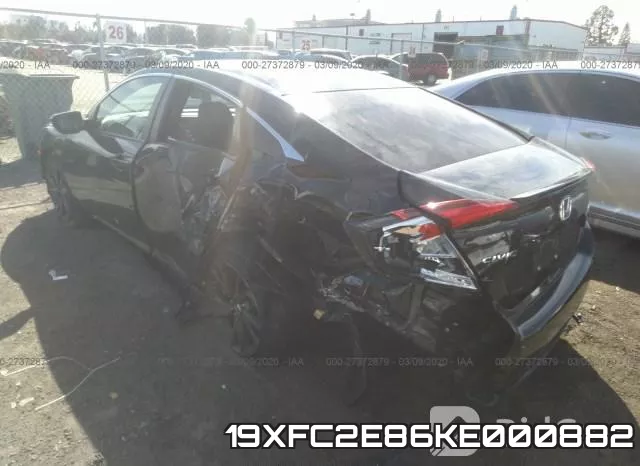 19XFC2E86KE000882 фото 4