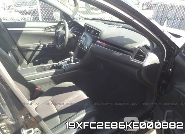 19XFC2E86KE000882 фото 6