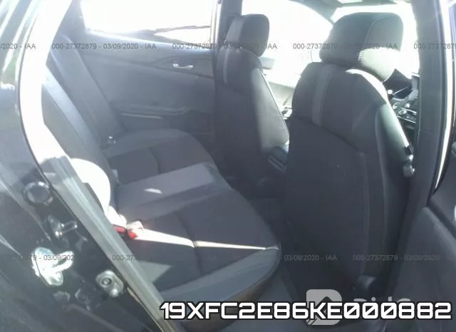 19XFC2E86KE000882 фото 9