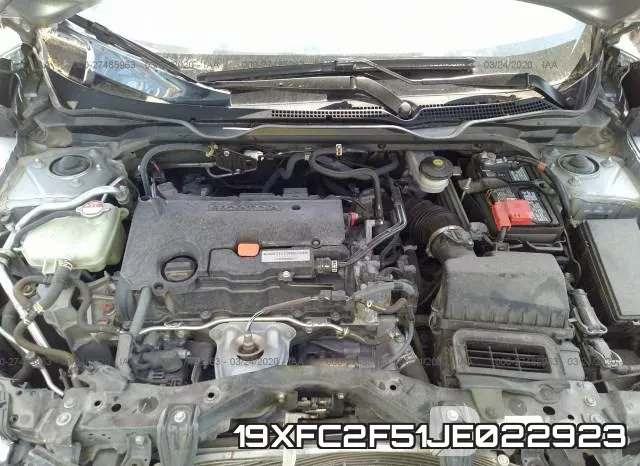 19XFC2F51JE022923 фото 2