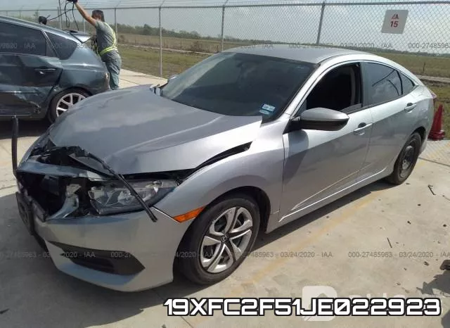 19XFC2F51JE022923 фото 3