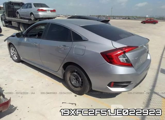19XFC2F51JE022923 фото 4