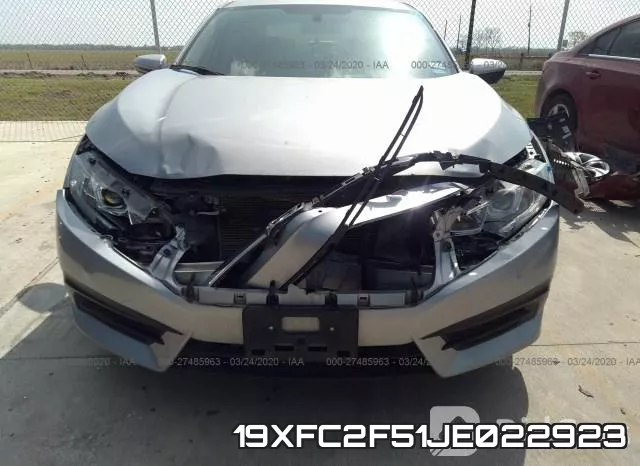 19XFC2F51JE022923 фото 7
