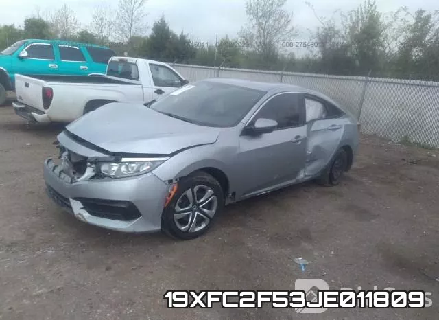 19XFC2F53JE011809 фото 3