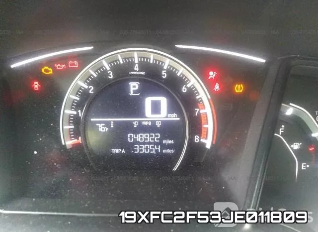 19XFC2F53JE011809 фото 8