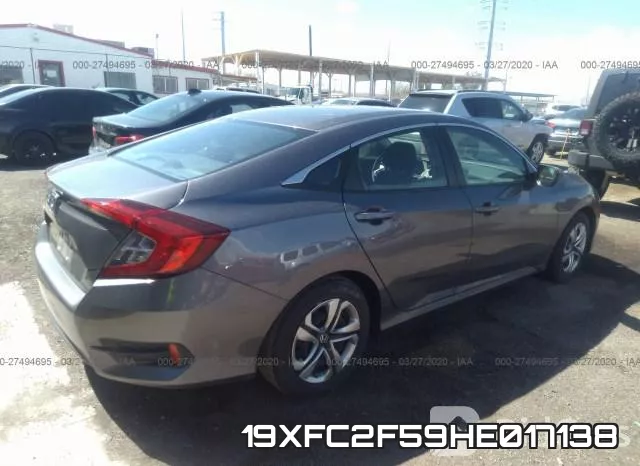 19XFC2F59HE017138 фото 5