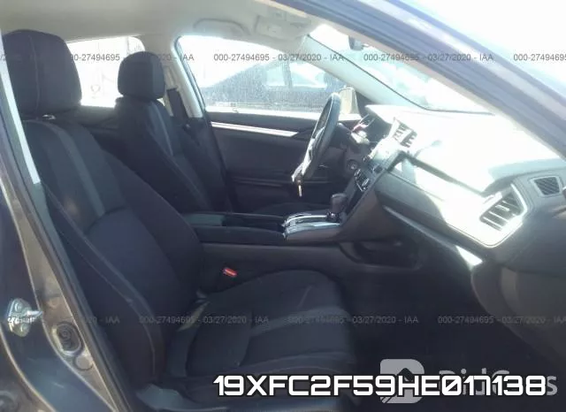 19XFC2F59HE017138 фото 6